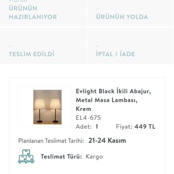 Vivense Ürünün Teslim Edilmemesi Hak