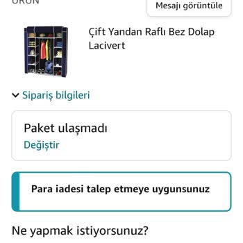 Amazon İade Ücret Sorunu
