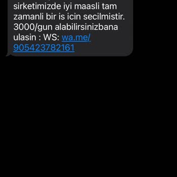 0548 823 62 78 Tarafından Mesaj Gelmesi