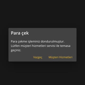 Mobil Bahis Ödeme Yapmıyor