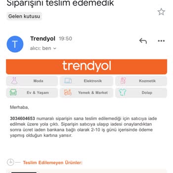 Trendyol Express Kargoları Bahaneler Uydurarak Getirmiyor.