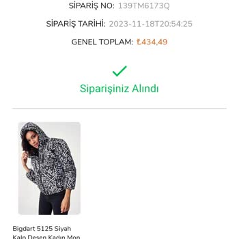 Çetinkaya Ürünümü Gönderim Yapmıyor