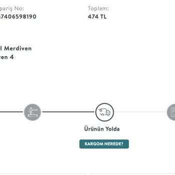 Vivense Kargo Kodu Çalışmayan Ve Teslim Edilmeyen Sipariş