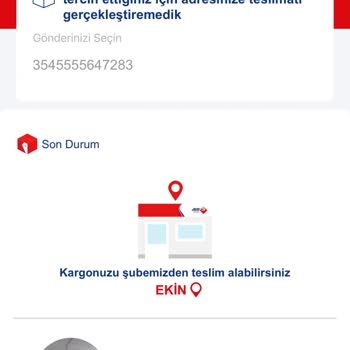 Aras Kargo Kargomu Dağıtıma Çıkarıp Şubeye Geri Götürdü