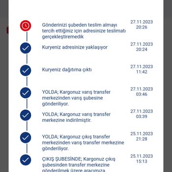 Aras Kargo Kuryenin Seçimim Olmadan Kargomu Şubeye Ben Seçmişim Gibi Göndermesi