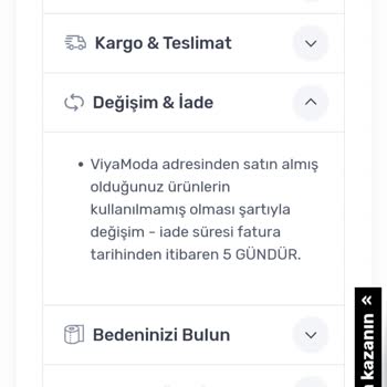 Viyamoda.com Tüketici Mağduriyeti Para Ziyanlığı