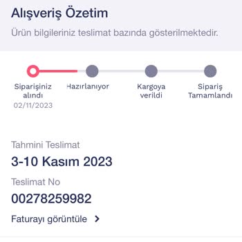 Penti Siparişim Kargoya 25 Gündür Verilmedi.
