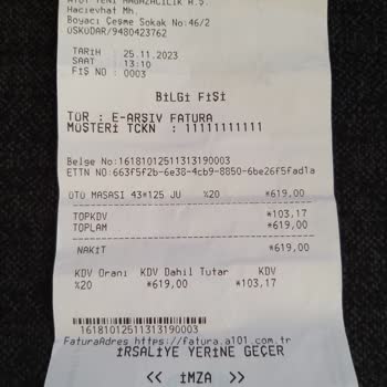 A101 İade Kabul Etmiyor