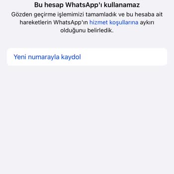 WhatsApp Hizmet Koşulları
