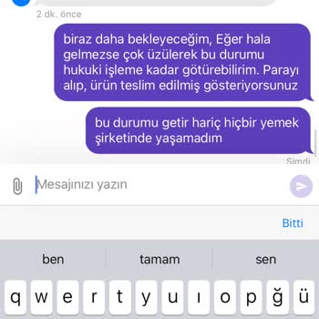 Burger King Geç Ve Yanlış Ürün