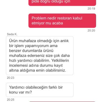 Yemeksepeti Müşterisine İnanmıyor Ve Mağdur Ediyor.