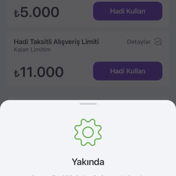 Hadi TOM Pay Hadi Kart Limit Sorunu Ve Mağduriyetim