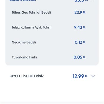 Turkcell Haksız TÖHAŞ Geç Ödeme Tahsilatı