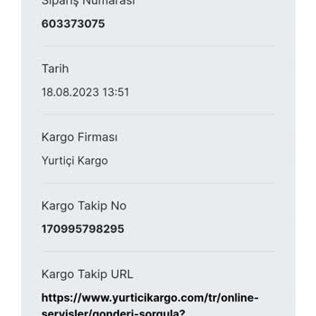 Latifa.com.tr Para İadesi Yapılmaması