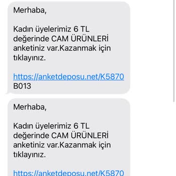 Anket Deposu Mesajları Gelmesin Artık