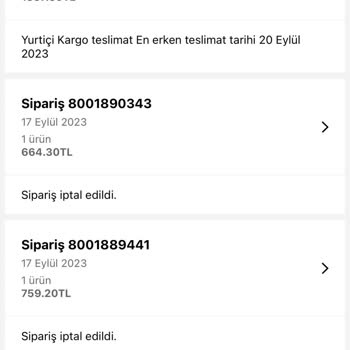 Sephora Online Sipariş Ve Hediye Kodu İptalleri