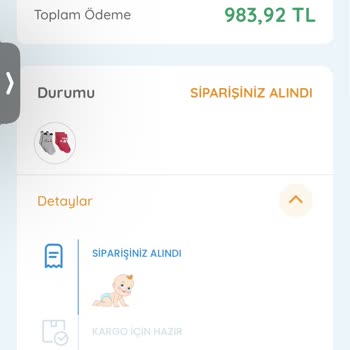 Ebebek 2 Çift Çorabı Kargolamama