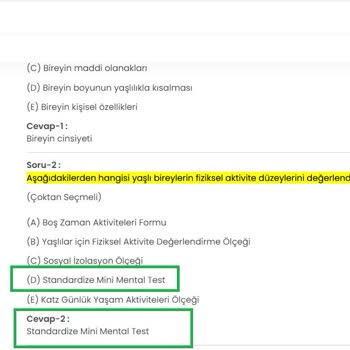 İstanbul Üniversitesi AUZEF Hatalı Soru ve Cevaplarla Yanıltıyor, Eğitim Materyali Hatalı Mı?
