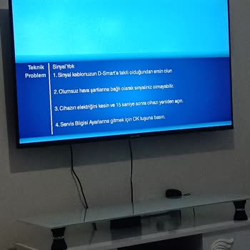 D-Smart Sinyal Var Kanal Yok!