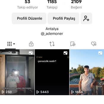 TikTok Hesapta Yabancı Youtube.com Kanalı Var