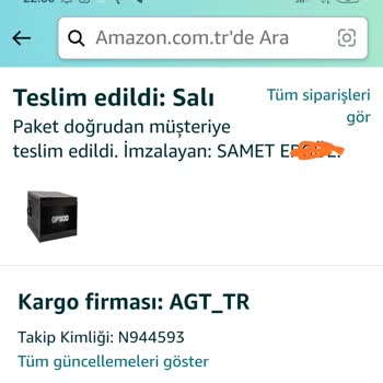 AGT Kurye (aynigunteslim.com) Kargom Teslim Edilmedi Ama Teslim Edildi Diye Mesaj Geldi