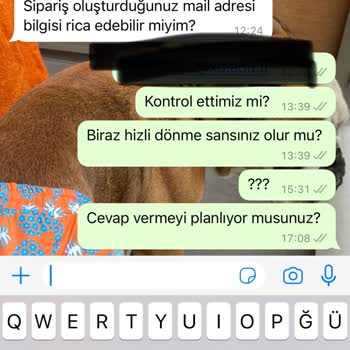 Muun Aldığım Ürün Gelmiyor Ve Kimseye Ulaşamıyorum