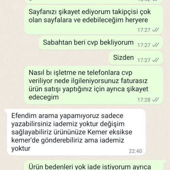 Tuba Butik Yasal Süre İçinde Cayma Hakkı Kullanılamıyor