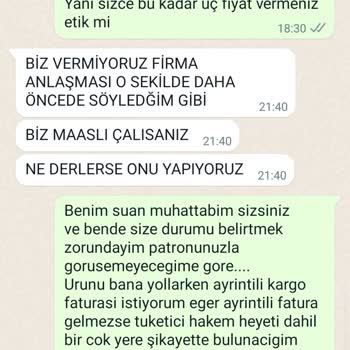 Zadem Tesettür Gereksiz Kargo Ücreti Ve Çalışanların Durumu Açıklayamamaları