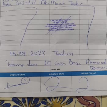 K Yapı Peşin Ödenen Ev Aletleri Neden Teslim Edilmedi?