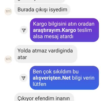 Modanın Işıltısı Ödemesi Yapılmış Ürün Gönderilmiyor