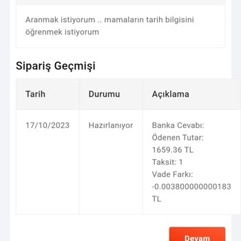 Mondy Shop Bebek Maması Aldım Ne Ürünümü Ne De Parasını Alabildim