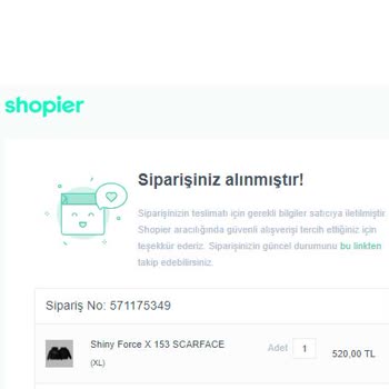 Shiny Force'dan Aldığım Hoodie 8 Gündür Kargoya Verilmedi