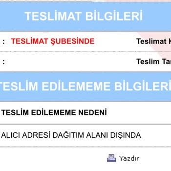 Aras Kargo Kuryeleri Yalanlar İle Adresime Teslim Yapmıyor