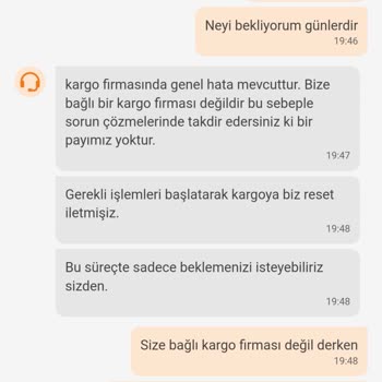 Sürat Kargo'nun Teslim Etmediği Kargo