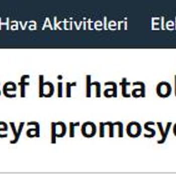 Amazon.com Mail Tanımlamasına 40TL İndirim Kampanyası Saçmalığı