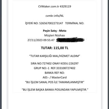 CV Maker İznim Olmadan Hesabımdan Para Çekiyor