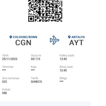 SunExpress Hava Yolları 8 Saat Havada Mağdur Kaldık