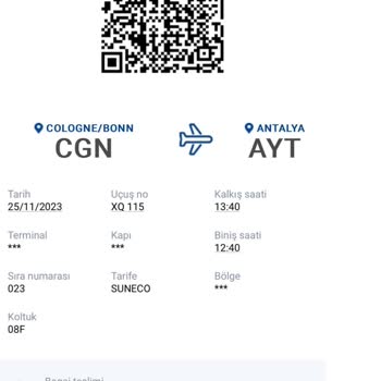 SunExpress Hava Yolları 8 Saat Havada Mağdur Kaldık