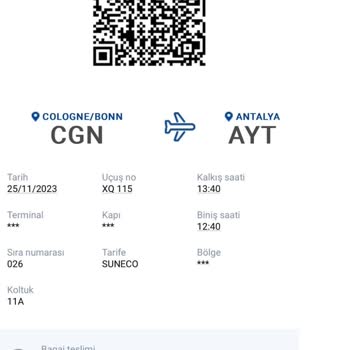 SunExpress Hava Yolları 8 Saat Havada Mağdur Kaldık