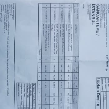 YKMkitap Eksik Ürün Gönderilip Fazla Para Alınması