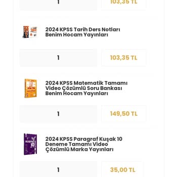 YKMkitap Eksik Ürün Gönderilip Fazla Para Alınması