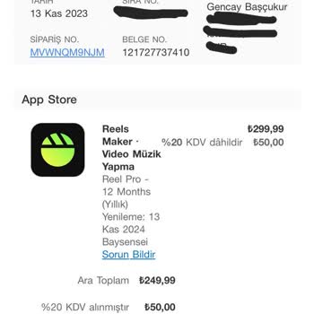 Vodafone Faturada İki Kez Yansıyan Ücret Şoku