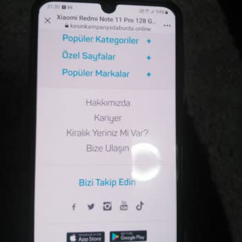 A101 Benzeri Sahte Siteden Mağdur Oldum