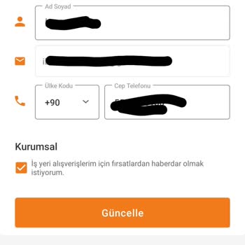 Trendyol Telefon Numaramı Kabul Etmiyor