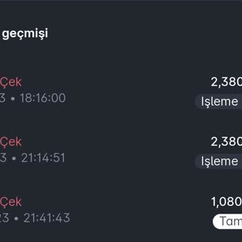 Paribu Transfer Problemi (işleme Alınacak)