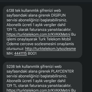 Türk Telekom Hattıma 139 TL Para Yansıtıldı