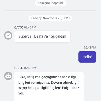Clash of Clans Hesabım Kitlendi, Giriş Yapamıyorum!