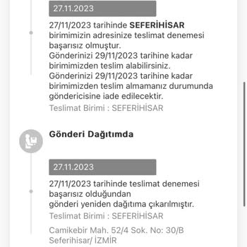 Seferihisar MNG Kargo Asla Ve Asla Çalışmıyor!
