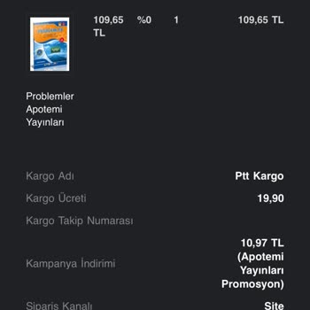 YKM Kitap Para İadesi Yapmıyor
