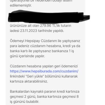 Hepsiburada Ürünümü Otomatik Olarak İptal Etti!